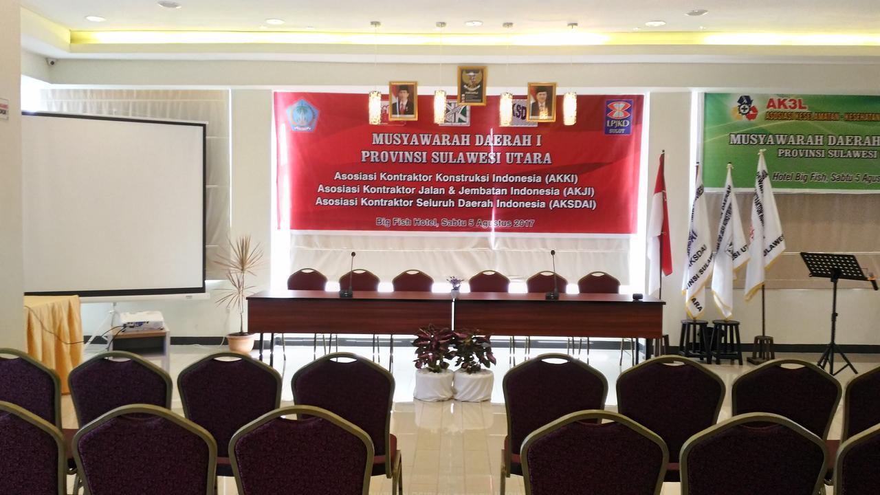 Big Fish Hotel Manado Ngoại thất bức ảnh
